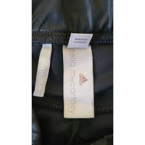 Adidas x Stella McCartney Black Crop Capri Running Leggings - Picture 4 of 7